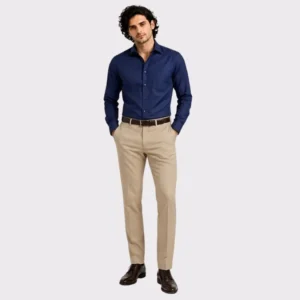 Navy Blue Premium Formal Shirt for Men
