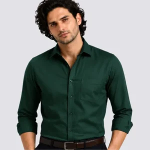 Emerald Green Premium Formal Shirt for Men